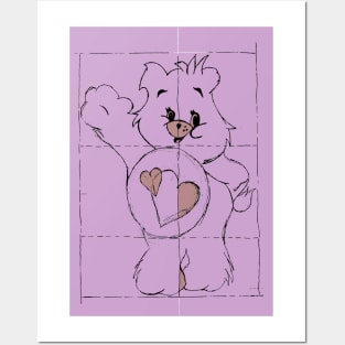 Care Bear Blueprint Posters and Art